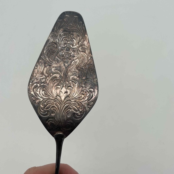 E.L. Silver Solingen Signed Made in Germany Pastry Sandwich scissor Tongs Server - Picture 5 of 7